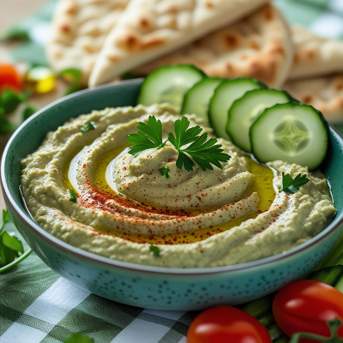 Baba Ganoush (eggplant dip)