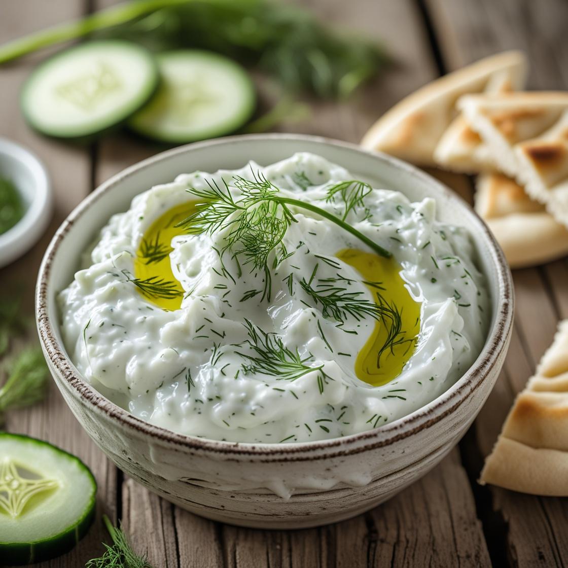 Classic Greek Tzatziki Sauce Recipe