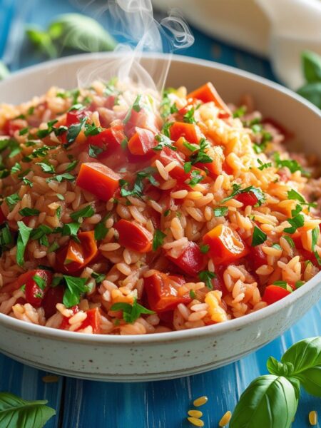 Tomato Rice Pilaf