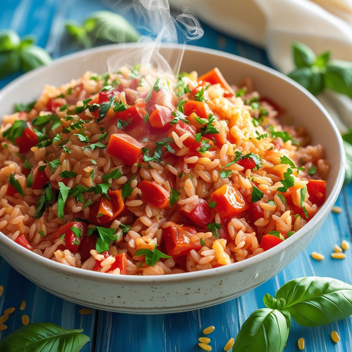 Tomato Rice Pilaf